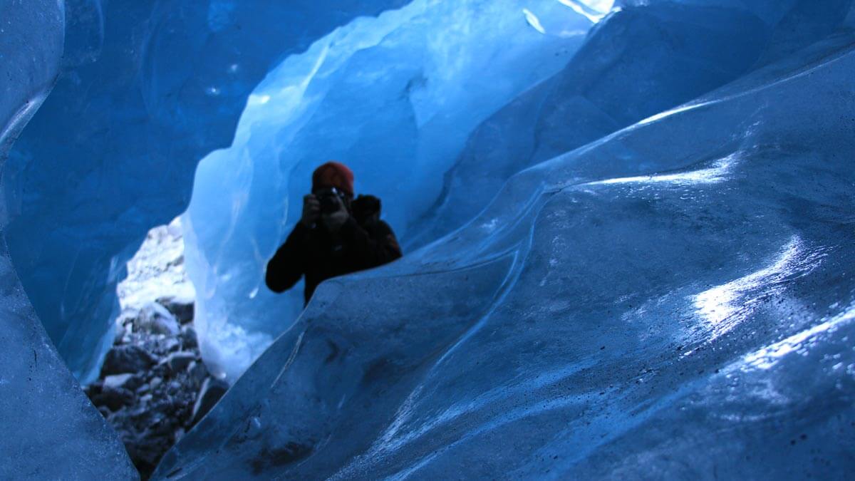 Ice Cave Photographer