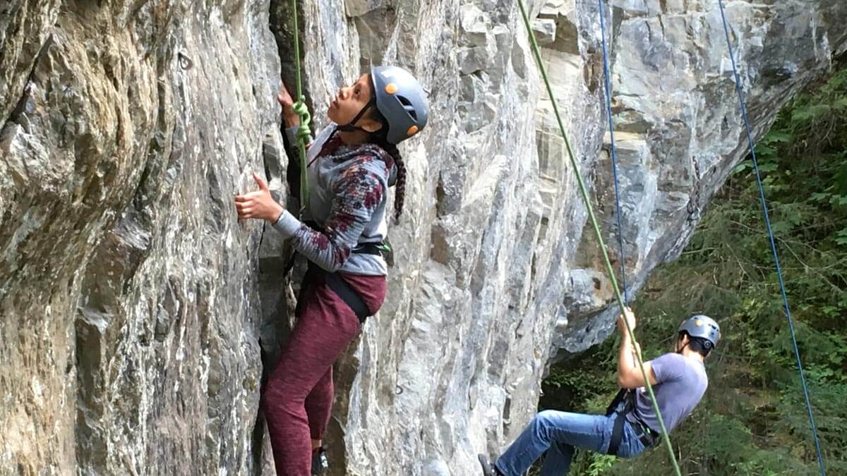 Rock Climbing at Alyeska